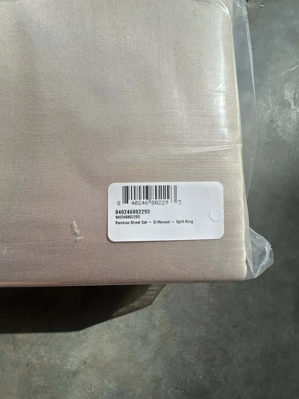 Cozy Earth Bamboo Sheet Set in Driftwood - Split King